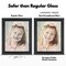Langdon House Picture Frame Glass Replacements (Crystal Clear, 8x10, 3 Pack) High-Definition, Heat-Strengthened, Semi-Tempered Glass Cover Sheet